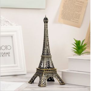 Metal Eiffel Tower tour souvenir France paris