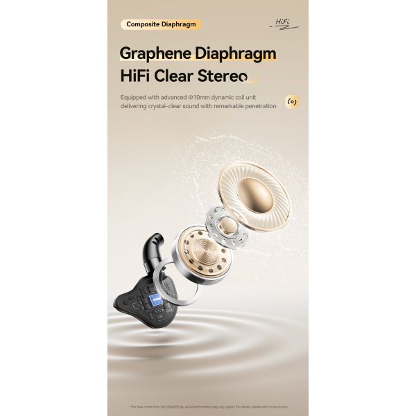 ESSAGER G62 In-Ear USB Type C Jack Aux 3.5mm Earphone Earbuds Wired Connection with OEM/ODM