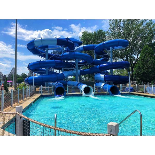 Commercial Kids Amusement Water Park Games Swimming Pool Water Slide For Children