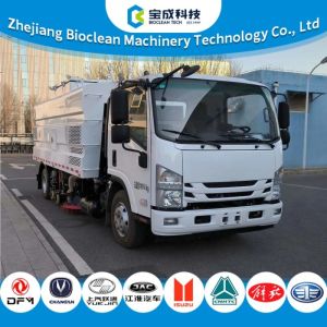 Customizable 10.5ton Road Sweeper Truck With Safety Protection ZBJ5110TSLQLE6