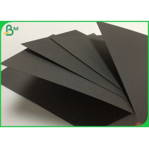 400gsm 500gsm Virgin Pulp Black Cardboard 31inch 43inch Width Roll