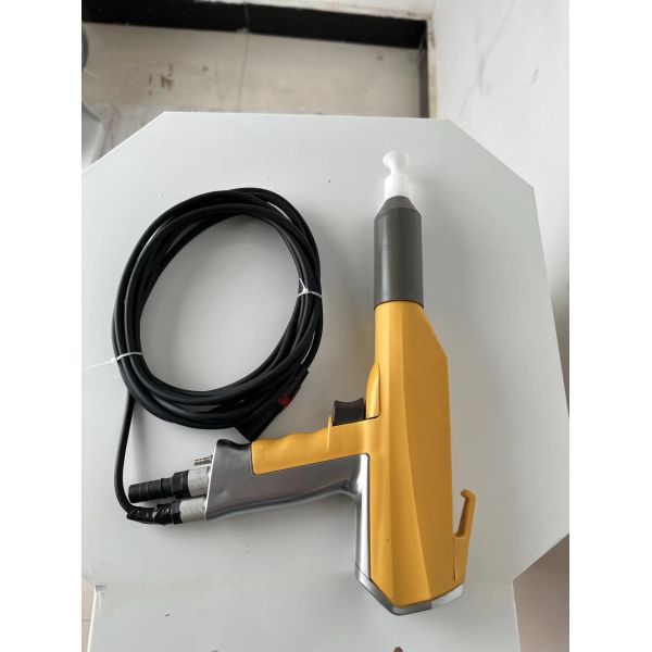 Vacuum Portable Powder Coating Gun High Efficiency Electrostatic Powder Spray Gun