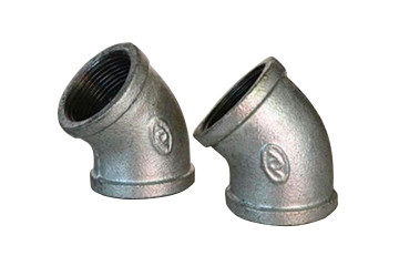 Buy 90 Degree Black Iron Pipe Union Malleable Iron Elbow at wholesale prices