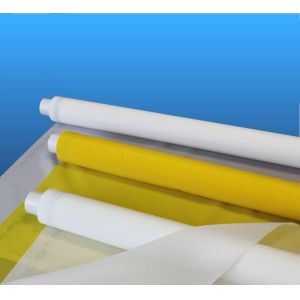 Yellow Polyester Silk Screen Printing Mesh Plain Weave High Tensile