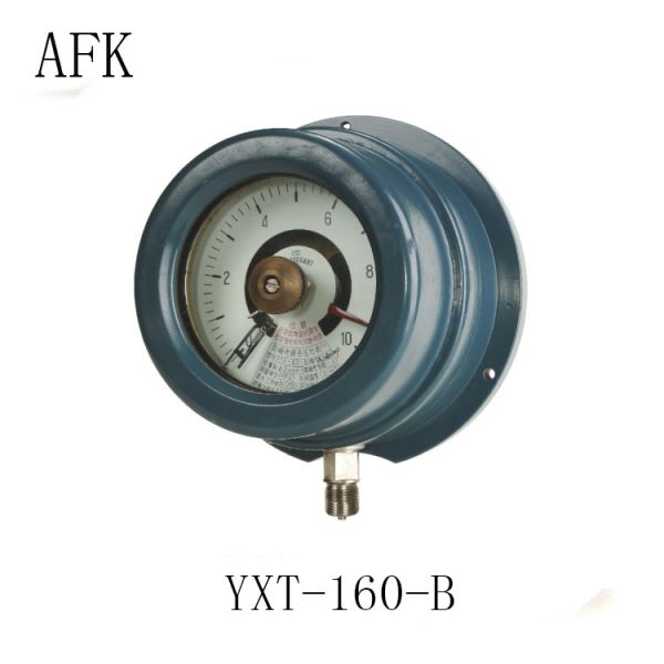 Digital Gas Line Test Gauge , Electric Contact Explosion Proof Vacuum Pressure