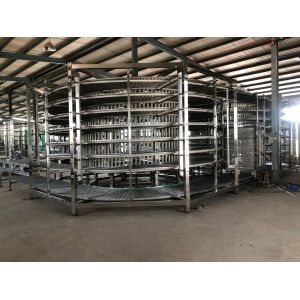 Automatic Spiral Transport Cooling Tower for Bread Baking Industry