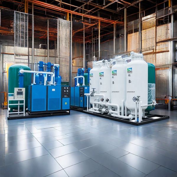 Buy Pair Assembly Four Towers Oxygen Plant PSA Oxygen Generator at wholesale prices