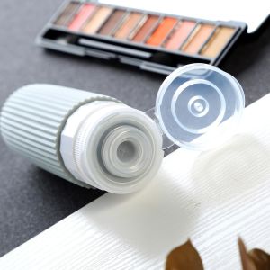 Gray Refill Toiletry Silicone Travel Bottle Kit Leak Proof 3oz