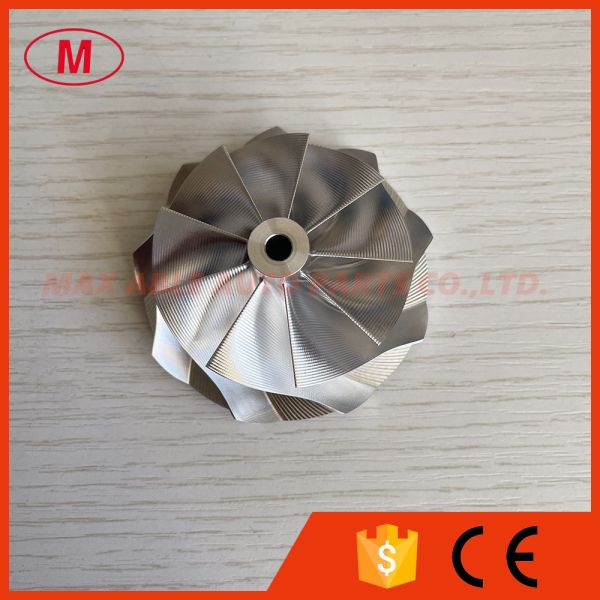 K04 48.35/60.00mm 9+0 Blades Point milling turbo aluminum 2618/Milling/billet
