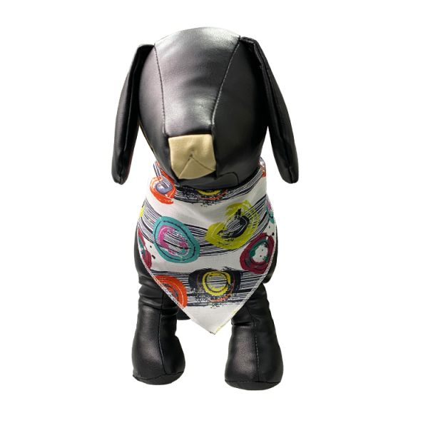 100% Cotton Personalized Pet Bandana Breathable Dog Handkerchief Collar