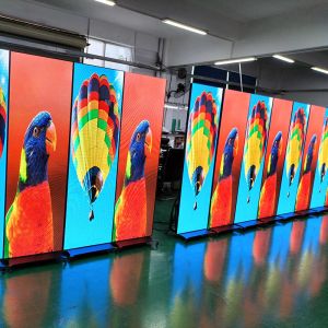 Foldable LED poster Portable Digital Video Advertising Poster Screen Led Poster