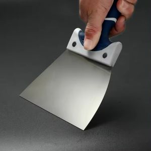 Construction Tools Drywall Putty Knife Stainless Steel Mirror Polish Blade