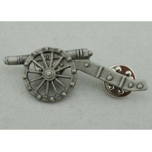 Quality Zinc Alloy Soft Enamel Pin Die Casting , 3d Antique Nickel Plating for sale