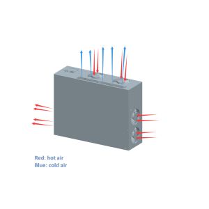 500W Heating Capacity Kiosk Air Conditioner
