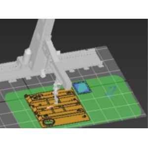 Six Axis Robotic Mig Welding Machine Floor Mounted Welding Robots