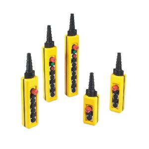 Quality NXAC Push Button Crane Components Pendent Controls Double Speed IP65 for sale