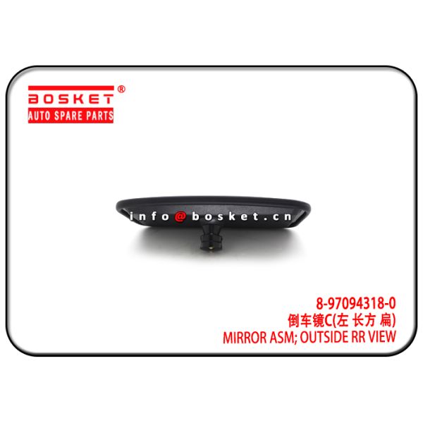 8-97094318-0 8-98051644-0 8970943180 8980516440 Outside Rear View Mirror Assembly Suitable for ISUZU 10PE1 CXZ81