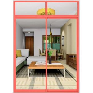 China Powder Coated Aluminium Alloy Windows Extruded Aluminum Door Profile on sale