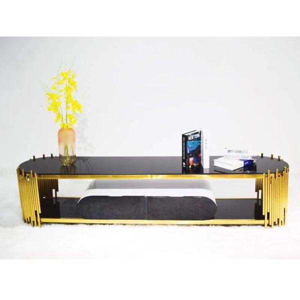 Buy 2 Shelves Living Room Furniture Modern TV Cabinet With 3 Drawers at wholesale prices