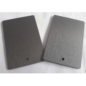 China Spray Painting Processed Brushed Aluminum Sheets Excellent Tensile Strength on sale