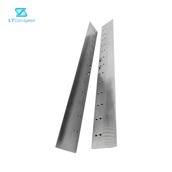 HSS Tipped Paper Roller Straight Cutting Blades Guillotine Cutting Knife For