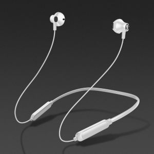 Call In Ear Flexible Wireless Bluetooth Neckband Earphones With Vibration