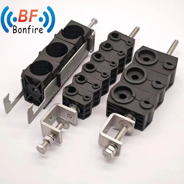 Buy Maxdao Fiber Power Optic Clamp 5-7 mm 19-25 mm 3 Way Cable Feeder Clamp for Trial Order at wholesale prices