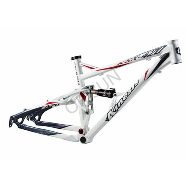 Buy 26er XC Full Suspension Bike Frame Custom Made Disc Brake 2676 Grams at wholesale prices