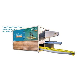 Automated SUP Kayak Vending Machine for Outdoor Rentals