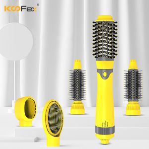 950W Multifunctional Negative Ion Straight Hair Curling Comb Reusable