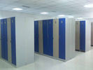 Red Swimming Pool Lockers Highly Water Resistant 4 Tier Lockers For School
