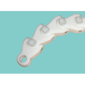 1702M Multi-flex flat top chain plastic with pushers plastic flexible chains for bottle line transmission chains