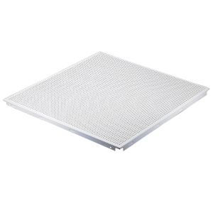 China Metallic Finishes Acoustic Ceiling Tiles with Accoustical Rockwool Backing on sale