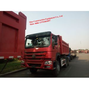 HOWO HW76 Heavy Duty 6x4 Tipper Truck For Building