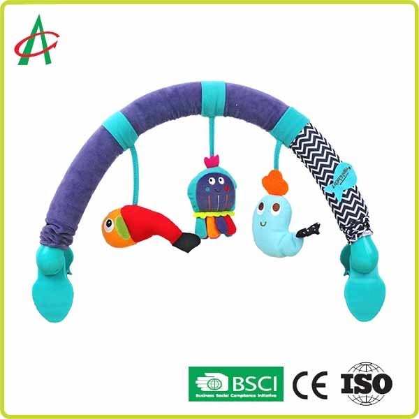 Buy L67cm Spiral Pram Toy Infant Pram Stroller With BB Squeaker at wholesale prices