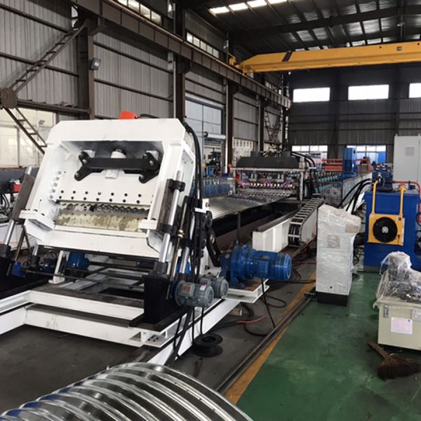2 In 1 Metal Grain Silo Roll Forming Machine Automatic