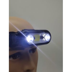 High-Brightness Durable Mining Headlamp, IPX4, 16H Battery for Night Work