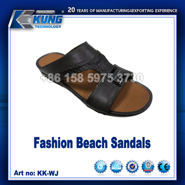Buy Men Slipper Synthetic Upper In Shoes PU Leather Material Waterproof at wholesale prices