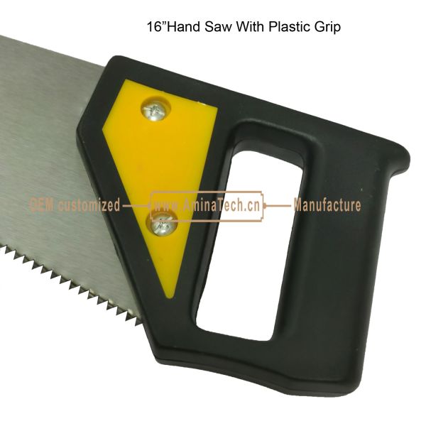 16”Hand Saw With Plastic Grip,Hand Tools
