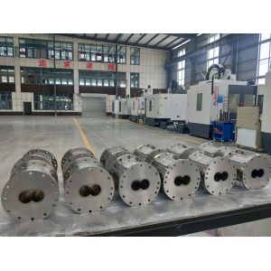 High Abrasive Resistance Extruder Compact Combi Barrels TEX77 Extruder