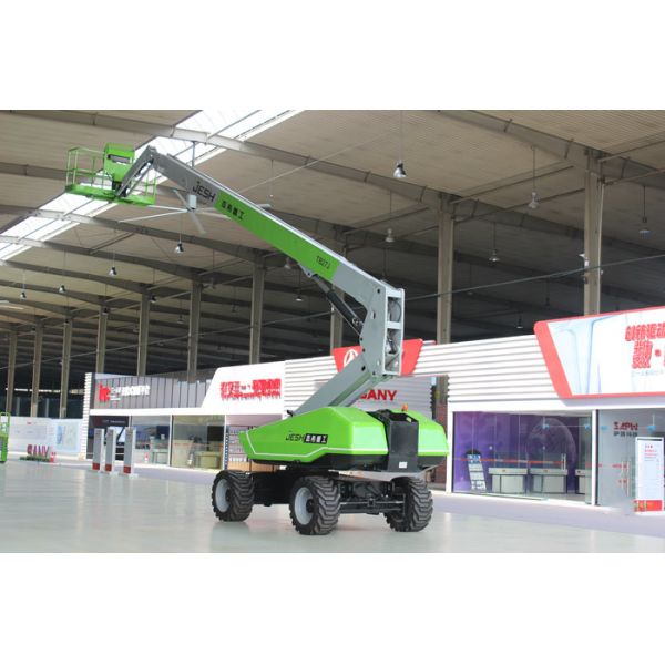 Buy Hydraulic Manlift Telescopic Boom Lift 27m 360kg Platfrom Capacity at wholesale prices