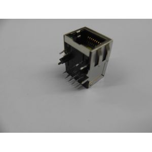 Megabit RJ45 Integrated Magnetic Modular Jack Right Angle Rj45 Manufacture