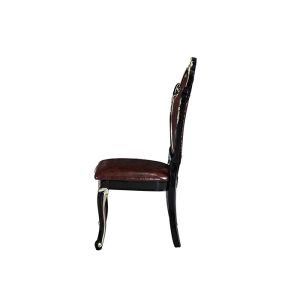 Generous Solid Wood Sponge European Dining Chairs