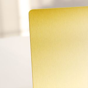 304 Gold Brushed Stainless Steel Sheet Cold Rolled Stainless Steel Plate