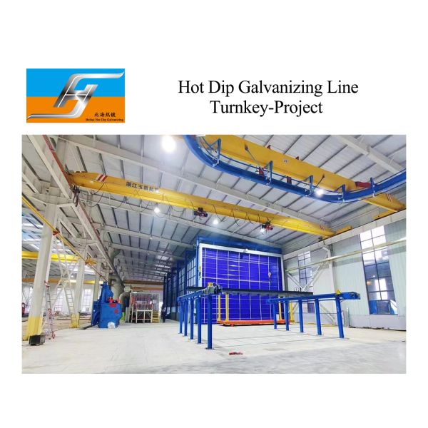 Buy Full Automatic Hot Dip Galvanizing Equipment Production Line Turnkey Project at wholesale prices