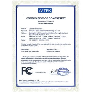 Shenzhen Jonsung Electronics Technology Co., Ltd. Certifications