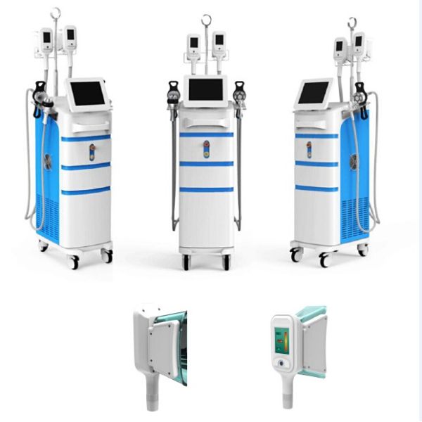 Cryo handles cool tech fat freezing weight loss vacuum machine