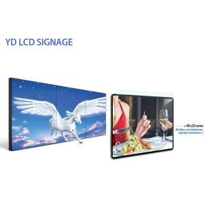 Customized 1920*1080 LCD Video Wall For Bus / Building And Lift Room