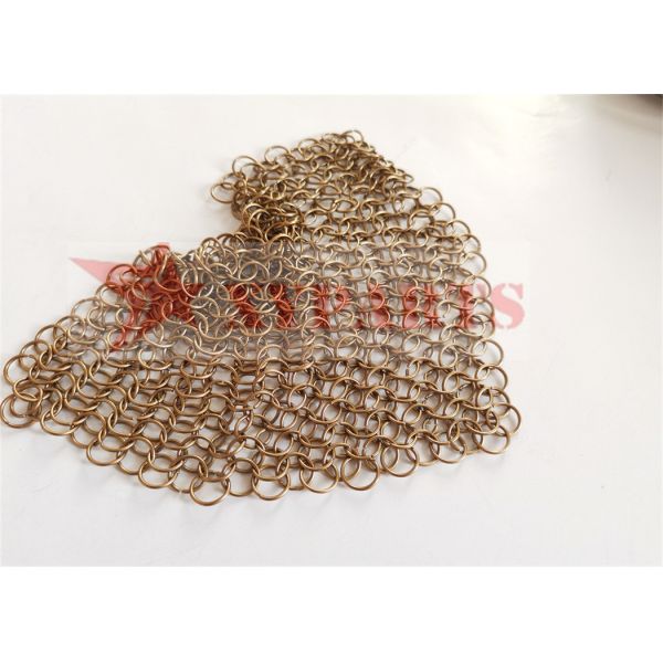 Woven Type Partition Screen Metal Ring Curtain