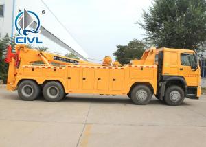 China Howo 6x4 5825 Wheelbase 40 Ton Heavy Duty Wrecker Radio Control Tow Truck ZZ1257M5847D1 on sale